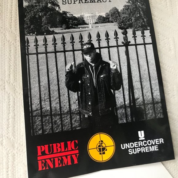 Supreme stickers lot of 2 Public Enemy and two others see description 2018 - Picture 3 of 4